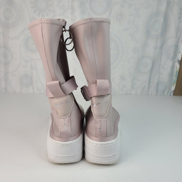 Nike Air Force 1 Sage High Violet Ash rain boots women's Sz 6.5 EUC - Picture 7 of 16